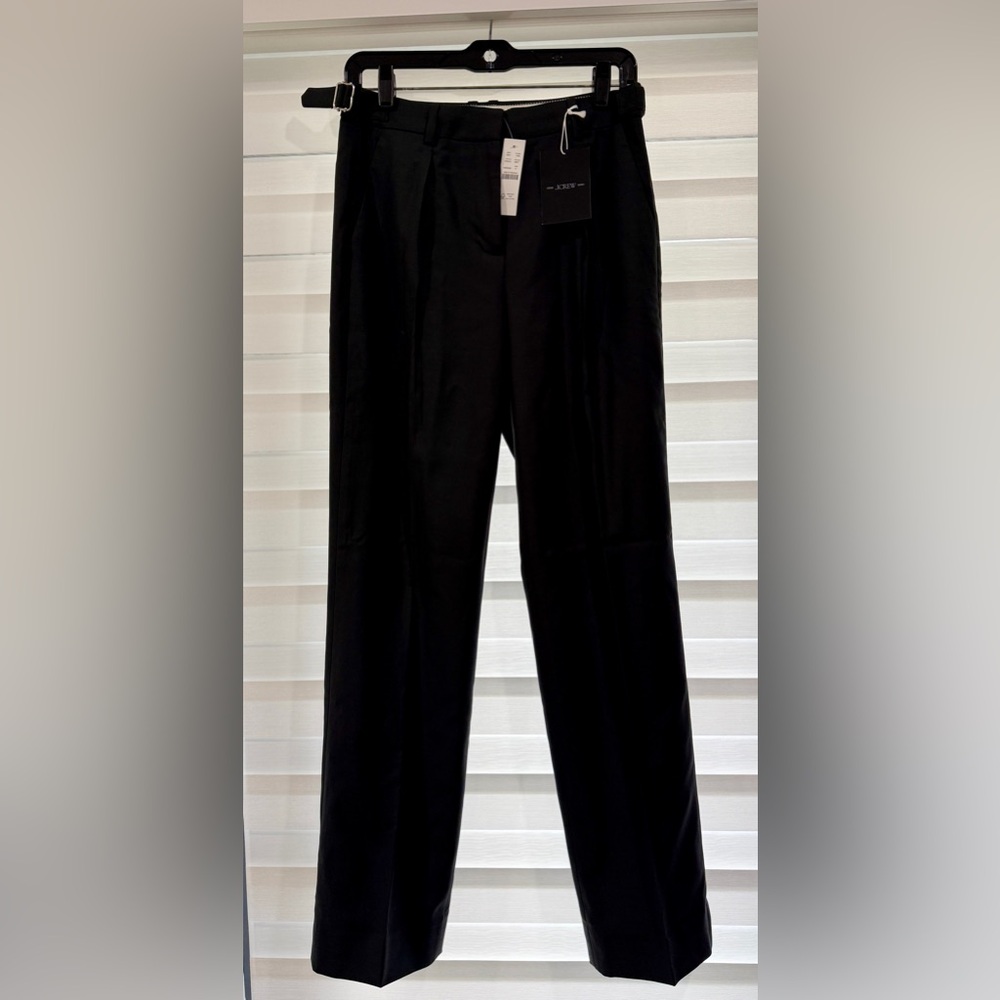 J.Crew Italian Fabric Black Trousers